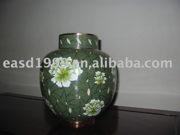 Cloisonne vase