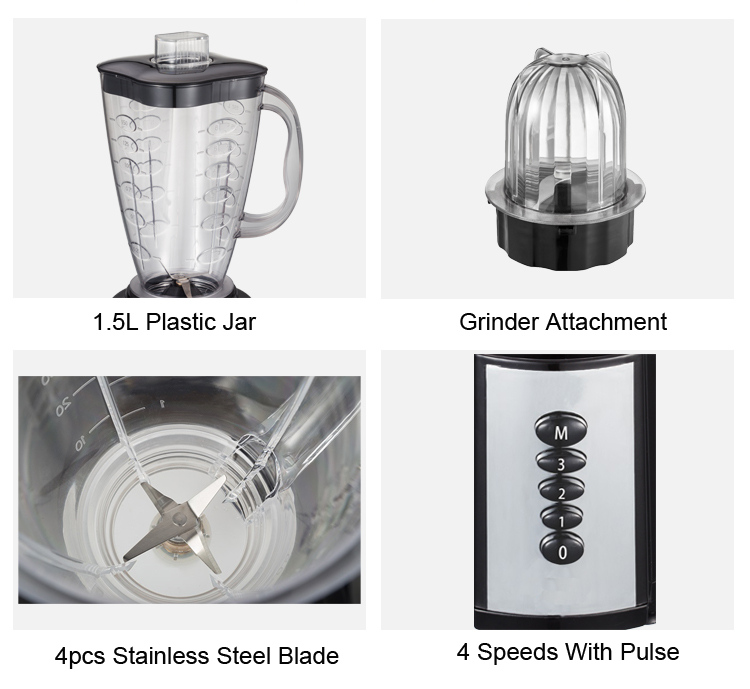 4 Speeds Food Blender For Sale