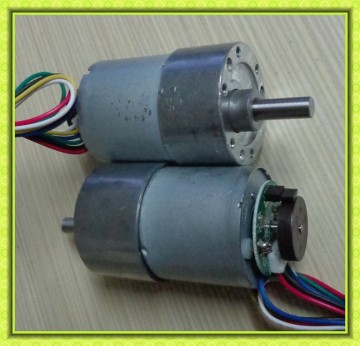 12v 24v dc gearmotor with encoder