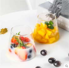 high borosilicate juice glass water cup