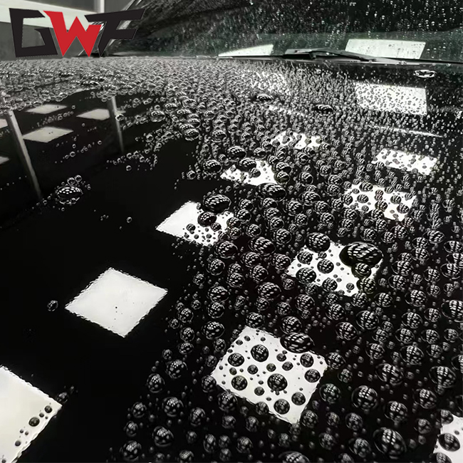 Cambio de color negro súper brillante PPF