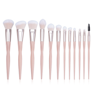 Oem New Arrival Private Label 12Pcs makeup brush set high quality cosmetic brush set