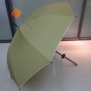 Double Edged Sword Handle Golf Umbrella (YS 00123)
