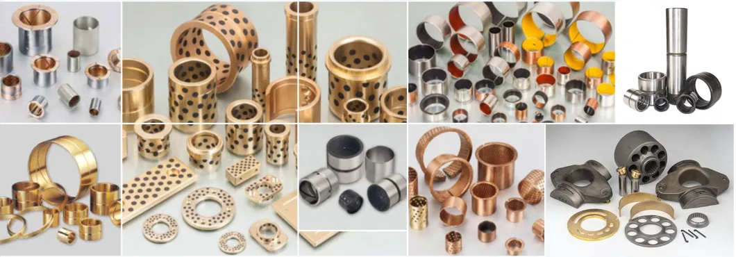 Self Lubricating Bushing Copper/Tin Plating PAP Cylindrical Bushes