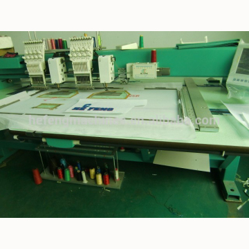 2 heads Mixed coiling & Tapping Embroidery Machine