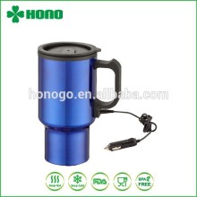 450ml Stainless Steel Thermos Heated Car Mug With Printed
