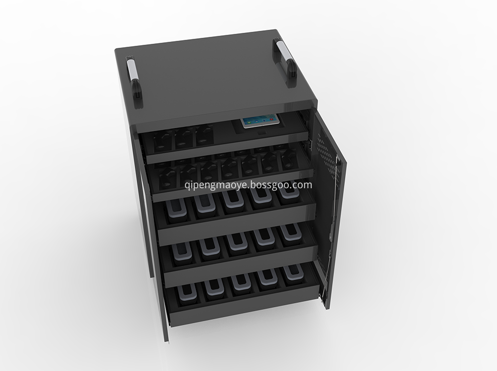 Smart VR device charging carts Smart VR device charging carts