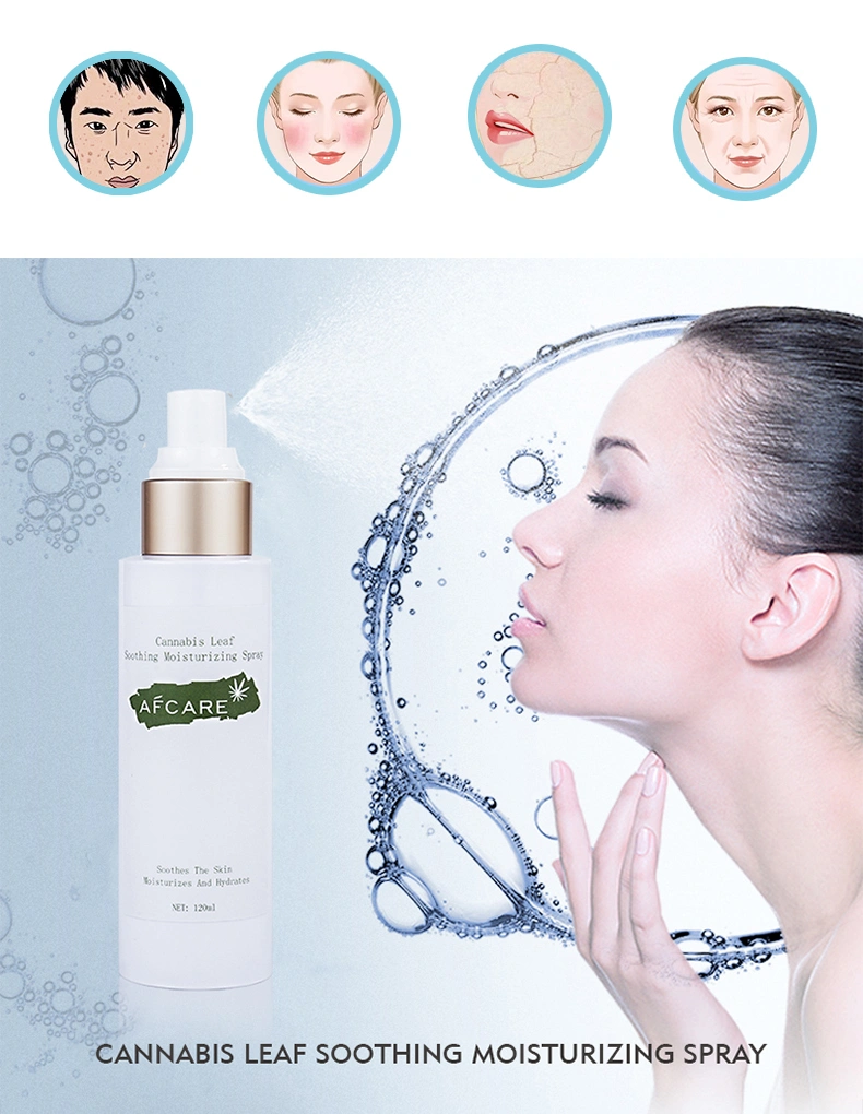 Day and Night Female Facial Face Toner with Private Label Brightening Smoothing Repairing Cbd Cannabidiol Toner Spray