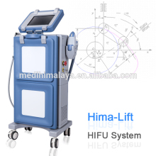 2015 Stationary hifu slimming lift and tighten buccal skin