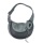 Schwarze XLarge PVC und Mesh Pet Sling