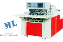 NON-WOVEN FABRIC HANDLE BAG-MAKING MACHINE