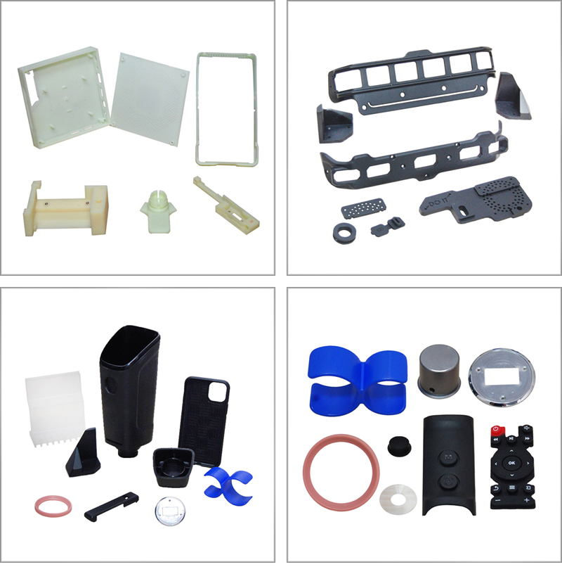 CNC metal prototype plastic parts rapid prototype plastic case prototype