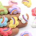Wholesale Colorful Cloud Flat Back Resin Cute Cabochon For Handmade Craft Decor Beads Slime Phone Shell Ornaments