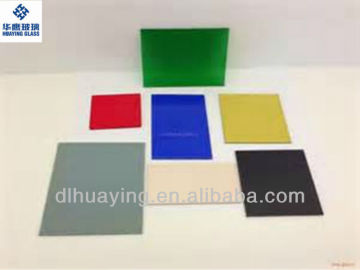 Silkscreen printed glass for door