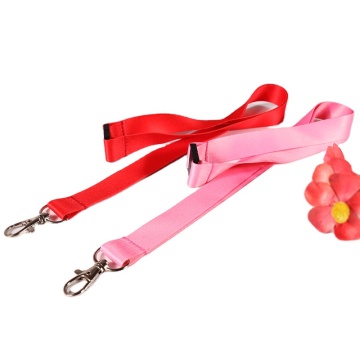 Printed Fabric Lanyard Keychain with Clip - Promotional Plain Lanyard