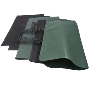 PP PET Geotextile Geobag - Non Woven Geotextile Bag, Green Black Geotextile Sandbag Price