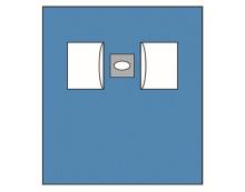 Disposable Ophthalmology Drape Sterile Surgical Eye Pack