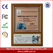 plastic poster snap frames suitable in advertising