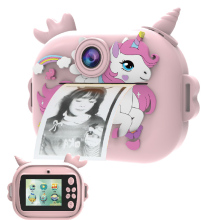 Instant Print Camera Toy for Kids - Dinosaur Camera Gift for Boys and Girls