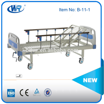 ABS Hospital Bed Manual Operation hospital Bed with Single Crank