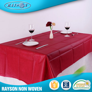 China Factory Table Cloth Polypropylene Spunbonded Nonwoven