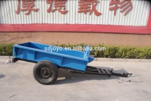 Walking tractor trailer, 0.5T small box trailer