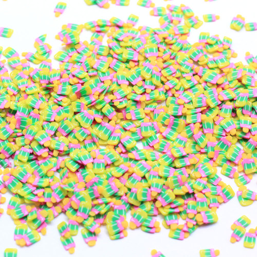 Summer Popsicle  Polymer Soft Clay Sprinkles Hot Slice For  Diy Making Nail ArtSlime Filler Decoration