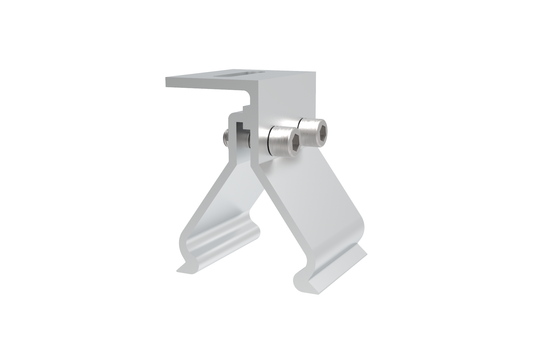 Abrazadera simétrica de 45 grados. 45 Degrees Symmetrically Clamp