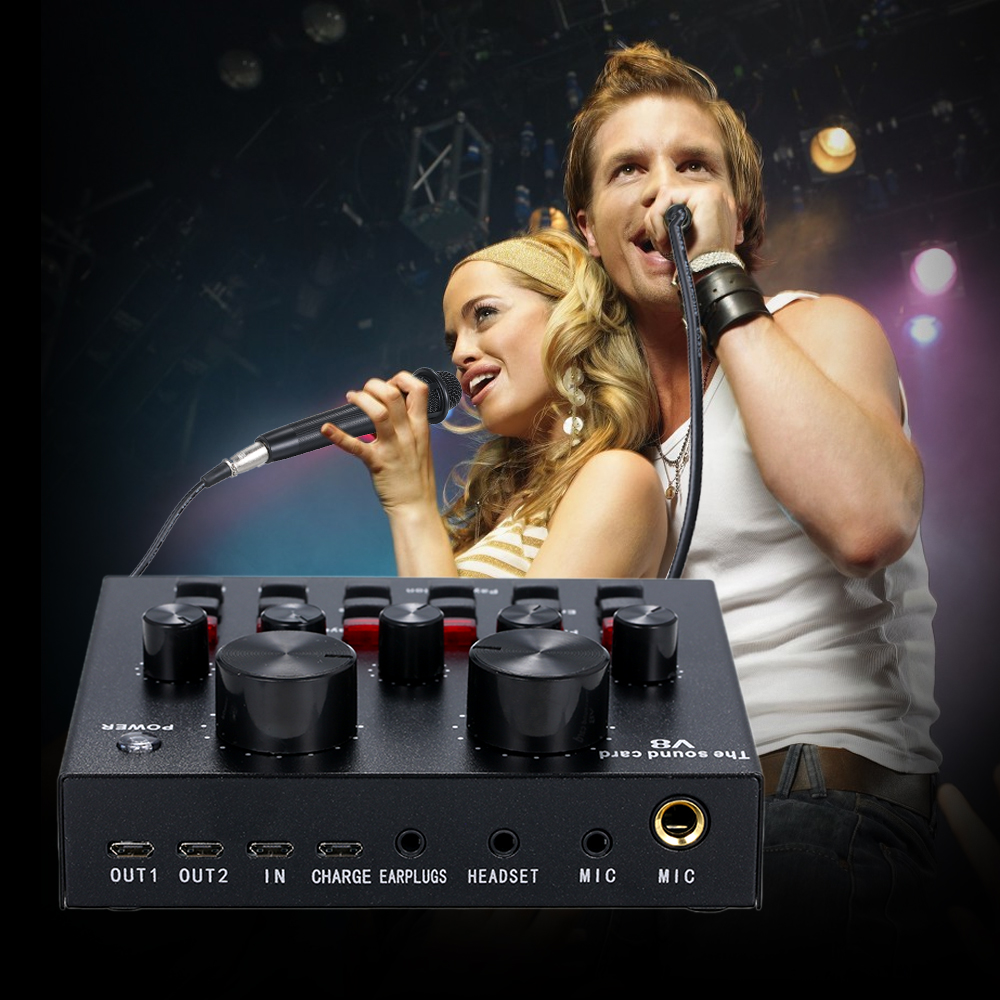 Hot Selling BT Live Studio Audio Interface Sound Card Set