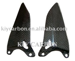 Carbon fiber heel plates for Ducati 1198 1098 848