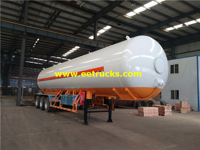 56000 Liters LPG Gas Trailer Tankers