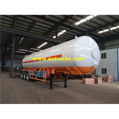 56000 Liters LPG Gas Delivery Trailer Tankers