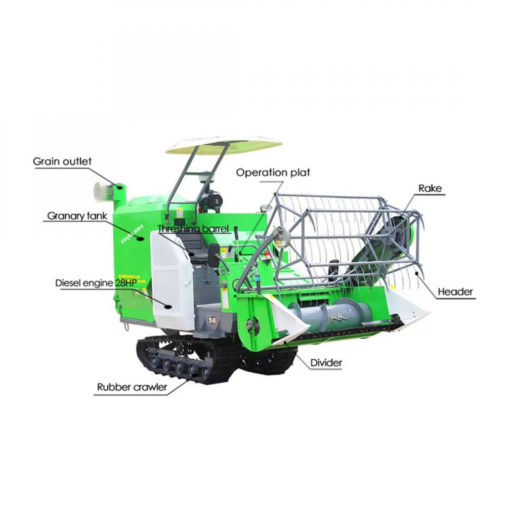 4lz 2 2z 01mini Rice Harvester