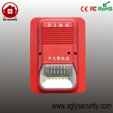 mini alarm red siren with led light