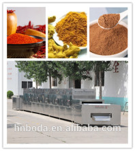 microwave sterilization/sterilizing machine of pepper powder/chili powder