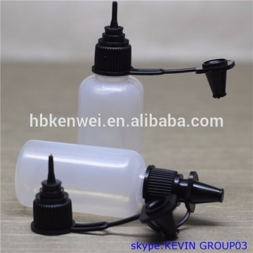 wholesale custom liquid packaging squeeze bottle with nozzle