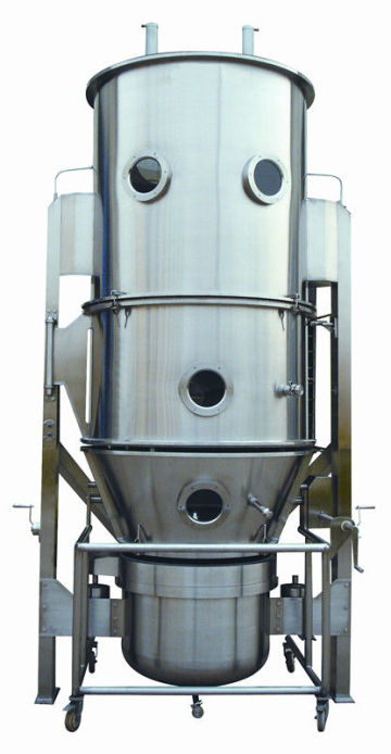 Vertical type Fluidizing dryer