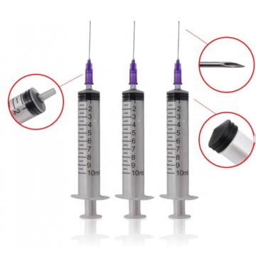 10cc Luer Slip Syringe y tế