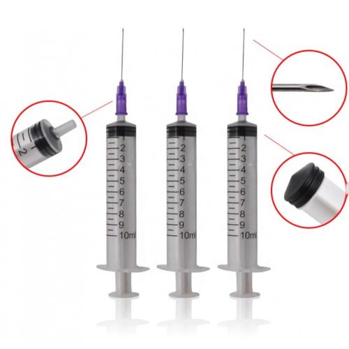 10cc Luer Slip Medical Syringe