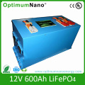 Batterie solaire Un38.3 12V 500ah LiFePO4 avec Smart BMS