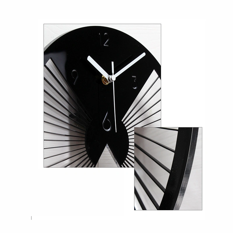 Creative Acrylic Wall Clock Organic Glass Clock for Decorative