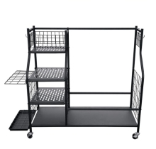 Golf Bag Storage Stand for Clubs Rack and Organization