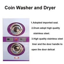 CE certification coin operation washing combine drying machine for laundry