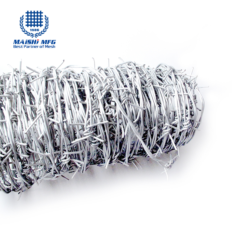 Galvanized Brab Wire Fence