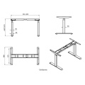 Office Dual Motor Sit Stand Executive Desk