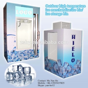 Outdoor high temperature ice merchandise/ice/ice storage bin