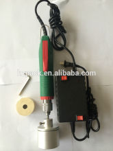 Manual electric capping machine for screw caps