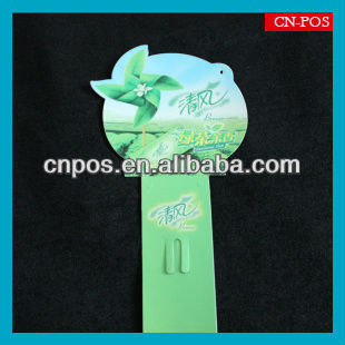 display pp printing hang strip for hanging goods