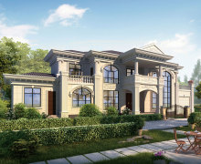 European-style elegant villa: a fusion of romance and luxury