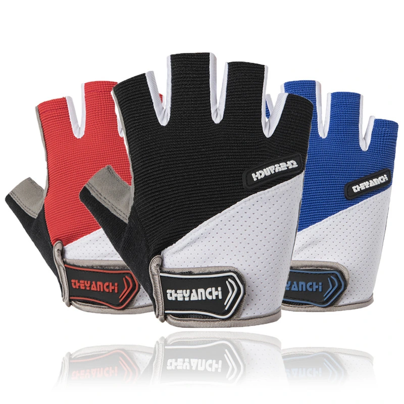 Weight Lifting Sports Gloves Anti Slip Breathable Gloves Cycling Gloves